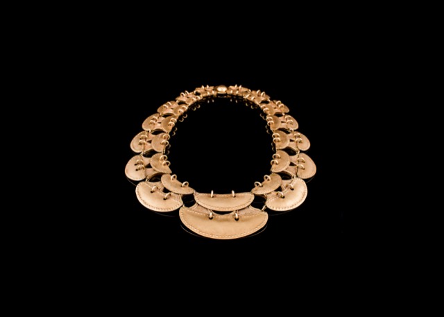 Gold necklace
