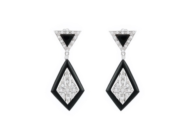 Onyx earrings