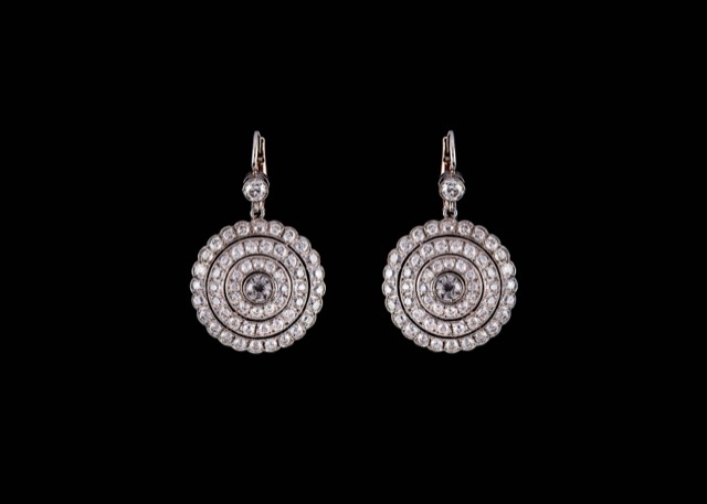 Diamond earrings