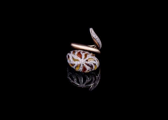 Tortoiseshell ring