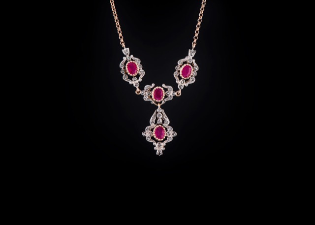 Ruby necklace